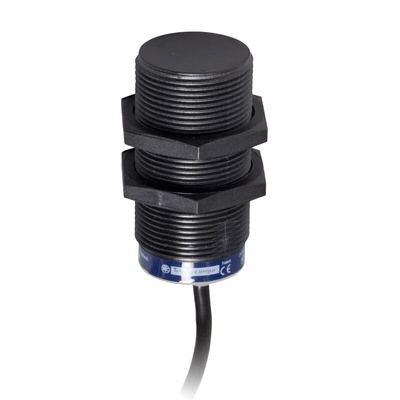 Telemecanique Sensors Inductive Barrel-Style Proximity Sensor, M30 x 1.5, 15 mm Detection, PNP Output, 12 → 24