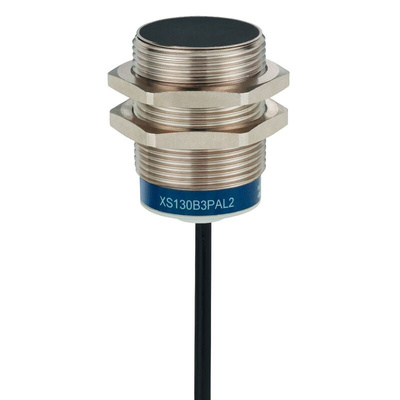 Telemecanique Sensors Inductive Barrel-Style Proximity Sensor, M30 x 1.5, 15 mm Detection, PNP Output, 12 → 48