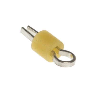 RS PRO 1.32mm Yellow Terminal Post