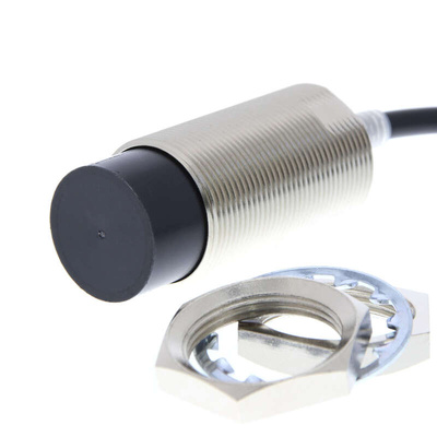 Omron Inductive Barrel-Style Proximity Sensor, M30 x 1.5, 9 mm Detection, NPN, PNP Output
