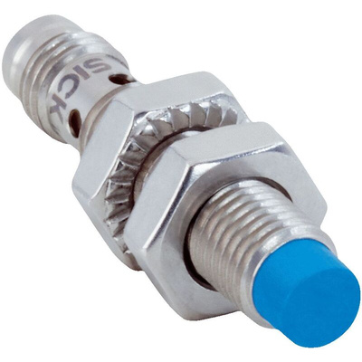 Sick IMB Series Inductive Barrel-Style Inductive Proximity Sensor, M8 x 1, 4 mm Detection, PNP Output, 10 → 30 V