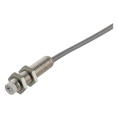 Carlo Gavazzi ICS08 Series Inductive Barrel-Style Inductive Proximity Sensor, M8 x 1, 2 mm Detection, PNP Output, 10