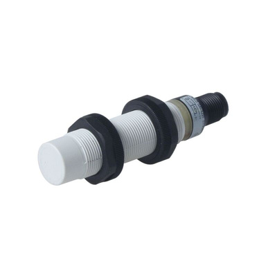 Carlo Gavazzi EI18 Series Inductive Barrel-Style Inductive Proximity Sensor, M18 x 1, 8 mm Detection, PNP Output, 10