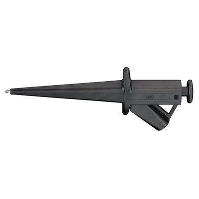 Staubli Black Hook Clip, 4A Rating, 0.9mm Tip Size