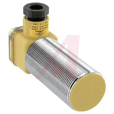 Turck Inductive Barrel-Style Proximity Sensor, M30 x 1.5, 10 mm Detection, PNP Output, 10 → 30 V dc, IP67