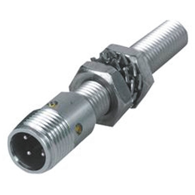 Turck Inductive Barrel-Style Proximity Sensor, M12 x 1, 3 mm Detection, NPN Output, 10 → 30 V dc, IP67