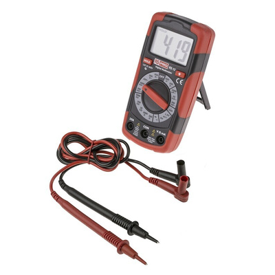 RS PRO RS12 Handheld Digital Multimeter, 10A dc Max, 600V ac Max