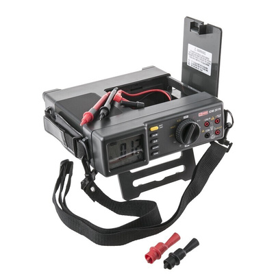 RS PRO IDM201 Bench Digital Multimeter, True RMS, 10A ac Max, 10A dc Max, 600V ac Max - RS Calibrated