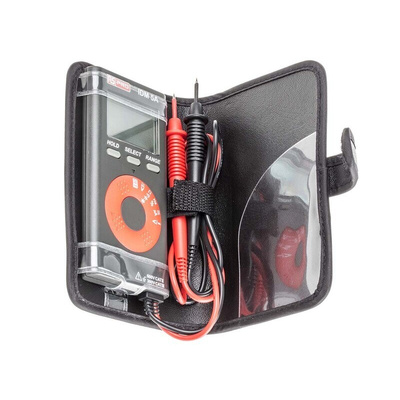 RS PRO IDM5A Handheld Digital Multimeter, 4mA ac Max, 4mA dc Max, 600V ac Max - UKAS Calibrated