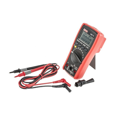 RS PRO IDM73 Handheld Digital Multimeter, True RMS, 10A ac Max, 10A dc Max, 750V ac Max - UKAS Calibrated
