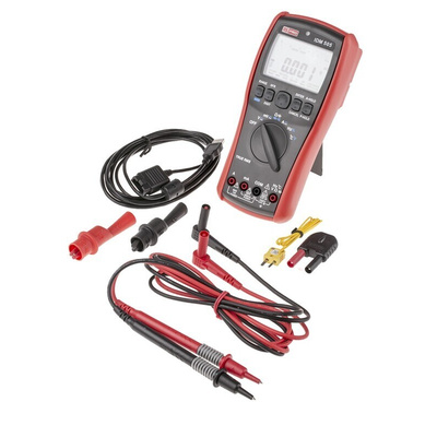 RS PRO IDM505 Handheld Digital Multimeter, True RMS, 10A ac Max, 10A dc Max, 1000V ac Max - UKAS Calibrated