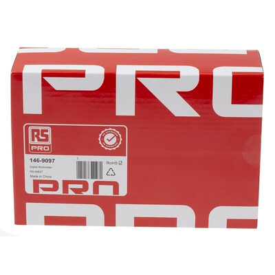 RS PRO RS-9963T Handheld Digital Multimeter, True RMS, 10A ac Max, 10A dc Max, 1000V ac Max