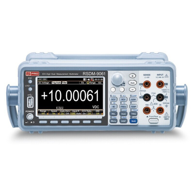 RS PRO RSDM-9061 Bench Digital Multimeter, True RMS - UKAS Calibrated