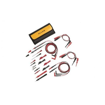 Fluke TL81A Electronic Test Lead Kit, CAT II, 10A