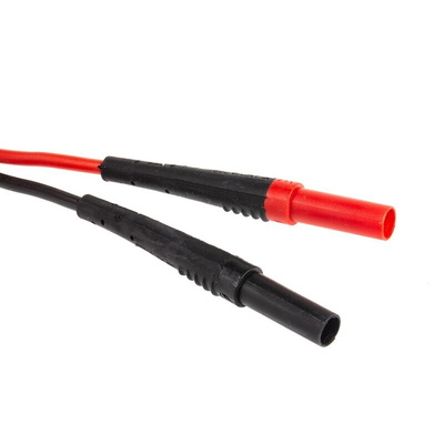 Fluke TL224 Silicone Test Lead Set, CAT III, CAT IV, 10A