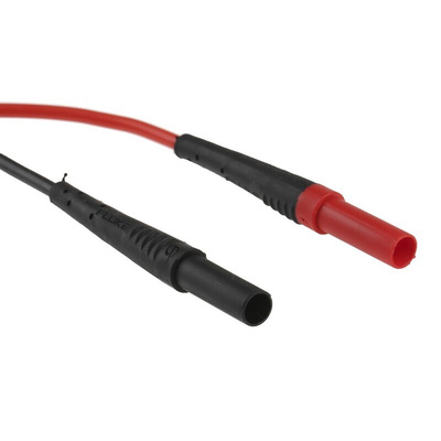 Fluke TL220-1 Industrial Test Lead Kit, CAT III, CAT IV, 10A