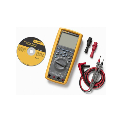 Fluke 289 Handheld Digital Multimeter, True RMS, 10A ac Max, 10A dc Max, 1000V ac Max