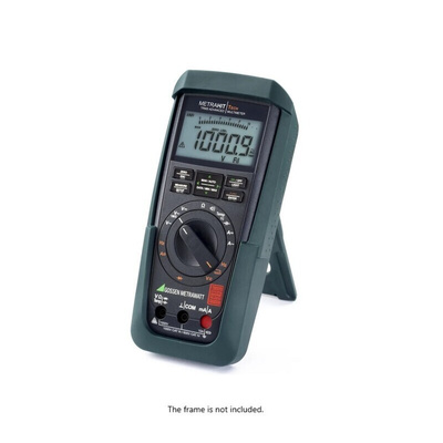 Gossen Metrawatt METRAHIT AM TECH Handheld Digital Multimeter, True RMS, 10A ac Max, 10A dc Max, 1000V ac Max