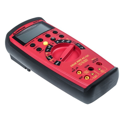 Amprobe 38XRA Handheld Digital Multimeter, True RMS, 10A ac Max, 10A dc Max, 750V ac Max