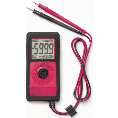 Amprobe PM55A Handheld Digital Multimeter, 2mA ac Max, 2mA dc Max, 450V ac Max - UKAS Calibrated