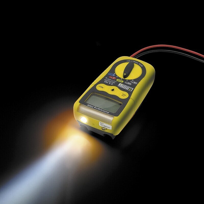 Chauvin Arnoux CA 703 Handheld Digital Multimeter, 200mA ac Max, 200mA dc Max, 600V ac Max - RS Calibrated