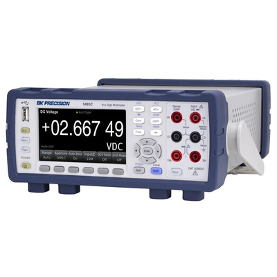 BK Precision 5493C Bench Digital Multimeter, True RMS, 10A ac Max, 10A dc Max, 750V ac Max