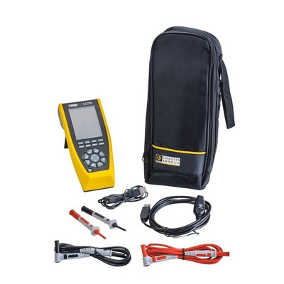 Chauvin Arnoux CA 5293 Handheld Color Graphical Multimeter, 20A ac Max, 20A dc Max, 1000V ac Max