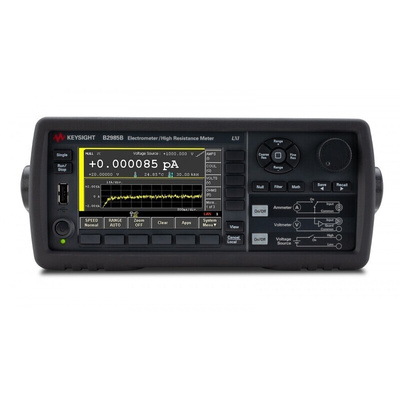 Keysight Technologies Bench Digital Electrometer, 20mA ac Max, 20mA dc Max, 20V ac Max