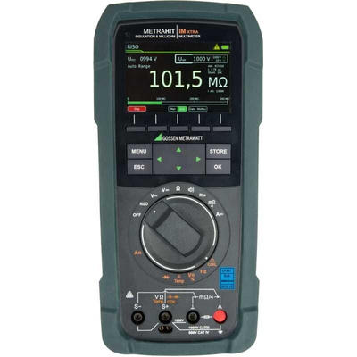 Gossen Metrawatt METRAHIT IM XTRA BT Handheld Digital Multimeter, True RMS - UKAS Calibrated