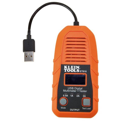 Klein Tools ET910 Handheld Digital Multimeter, 3A dc Max