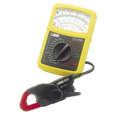 Chauvin Arnoux CA 5005 Handheld Analogue Multimeter, 600V ac Max