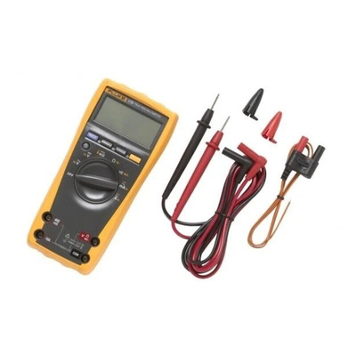 Fluke 179 Handheld Digital Multimeter, True RMS, 10A ac Max, 10A dc Max, 1000V ac Max