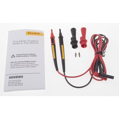 Fluke 83 Handheld Digital Multimeter, True RMS, 10A ac Max, 10A dc Max, 1000V ac Max