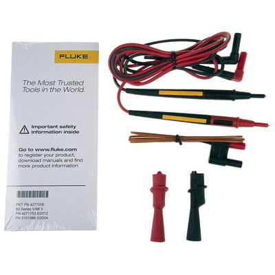 Fluke 87V Handheld Digital Multimeter, True RMS, 10A ac Max, 10A dc Max, 1000V ac Max - UKAS Calibrated