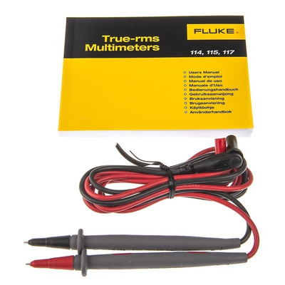 Fluke 114 Handheld Digital Multimeter, True RMS, 600V ac Max - RS Calibrated