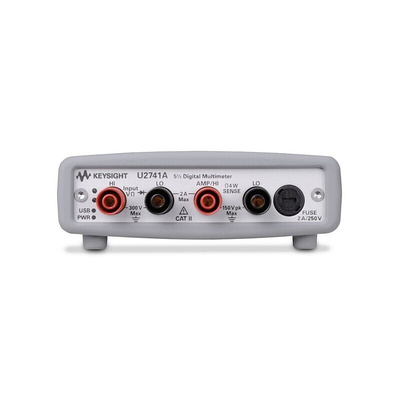Keysight Technologies U2741A Bench None Multimeter, True RMS, 2A ac Max, 2A dc Max, 250V ac Max