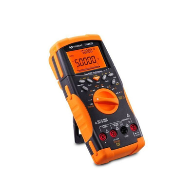 Keysight Technologies U1252B Handheld Digital Multimeter, True RMS, 10A ac Max, 10A dc Max, 1000V ac Max