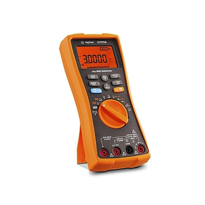 Keysight Technologies U1272A Handheld Digital Multimeter, True RMS, 10A ac Max, 10A dc Max, 1000V ac Max