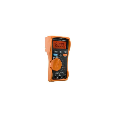 Keysight Technologies U1233A Handheld Digital Multimeter, True RMS, 10A ac Max, 10A dc Max, 600V ac Max