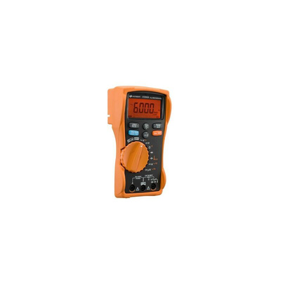 Keysight Technologies U1232A Handheld Digital Multimeter, True RMS, 10A ac Max, 10A dc Max, 600V ac Max