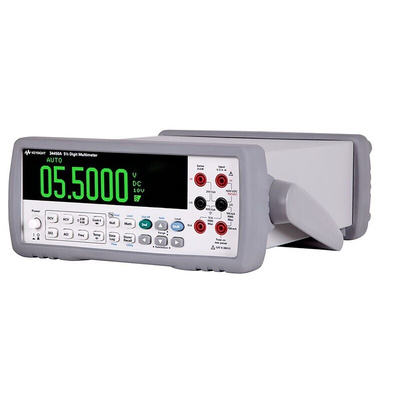 Keysight Technologies 34450A Bench Digital Multimeter, True RMS, 10A ac Max, 10A dc Max, 750V ac Max - UKAS Calibrated