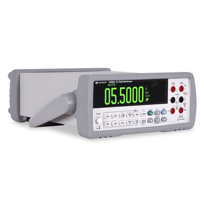 Keysight Technologies Truevolt 34450A Bench Digital Multimeter, True RMS, 10A ac Max, 10A dc Max, 750V ac Max
