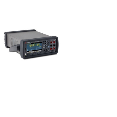 Keysight Technologies Truevolt 34460A Bench Digital Multimeter, True RMS, 3A ac Max, 3A dc Max, 1000V ac Max