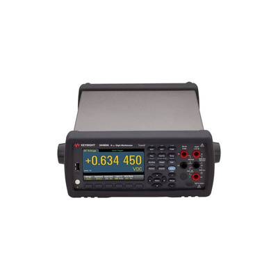 Keysight Technologies Truevolt 34460A Bench Digital Multimeter, True RMS, 3A ac Max, 3A dc Max, 1000V ac Max