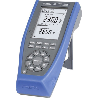 Metrix 3290 Handheld Digital Multimeter, True RMS, 20A ac Max, 20A dc Max, 600V ac Max - RS Calibrated