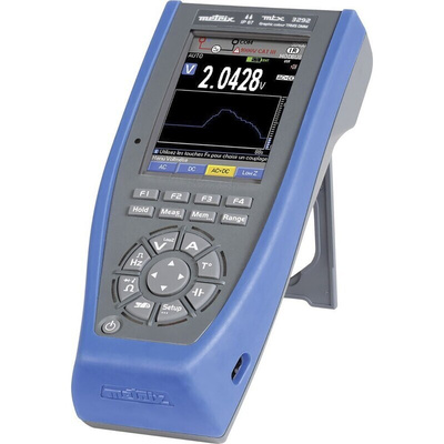 Metrix MTX 3292B Handheld Digital Multimeter, True RMS, 10A ac Max, 10A dc Max, 1000V ac Max