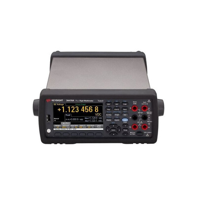 Keysight Technologies 34470A Bench Digital Multimeter, True RMS, 10A ac Max, 10A dc Max, 1000V ac Max - RS Calibrated