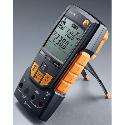 Testo 760-1 Handheld Digital Multimeter, 10A ac Max, 10A dc Max, 600V ac Max - RS Calibrated