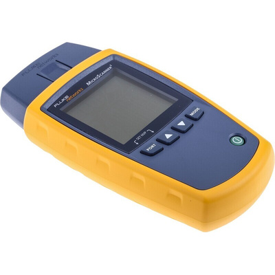 Fluke Networks Cable Tester Coaxial, RJ11, RJ45, MICROSCANNER 2