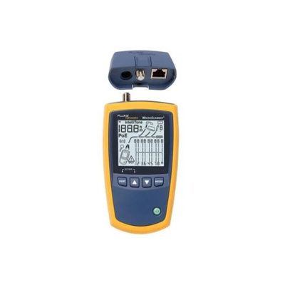 Fluke Networks Cable Tester Coaxial, RJ11, RJ45, MICROSCANNER 2
